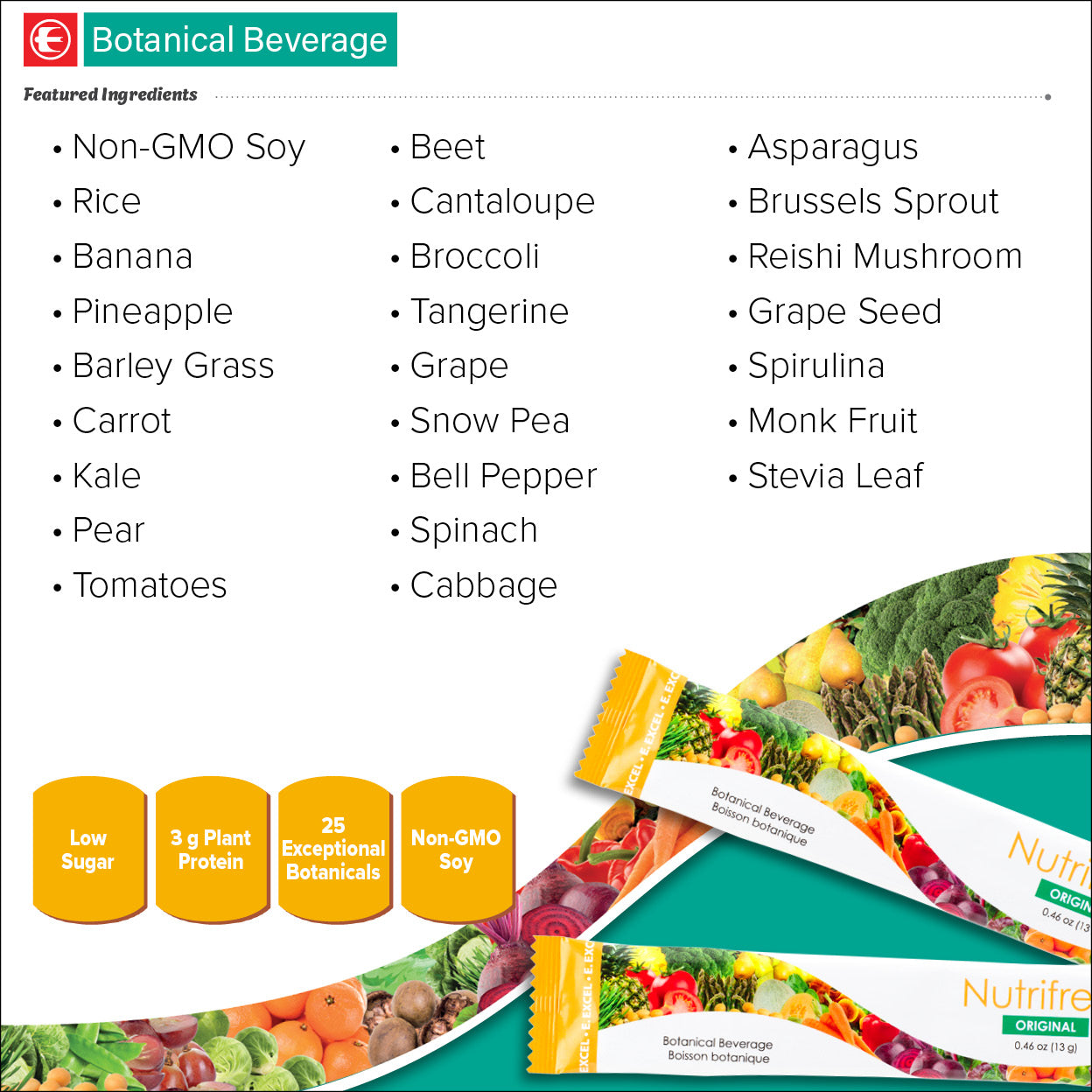 Nutrifresh Original – Smoothie Végétal Lyophilisé Sans Sucre Ajouté