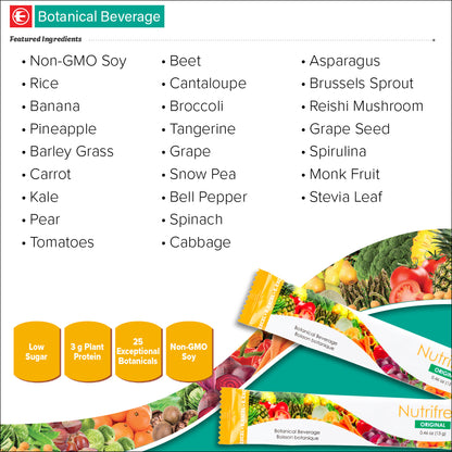 Nutrifresh Original – Smoothie Végétal Lyophilisé Sans Sucre Ajouté