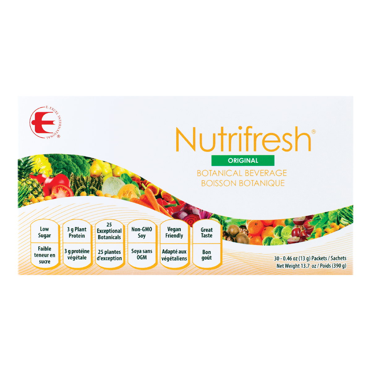 Nutrifresh Original – Smoothie Végétal Lyophilisé Sans Sucre Ajouté