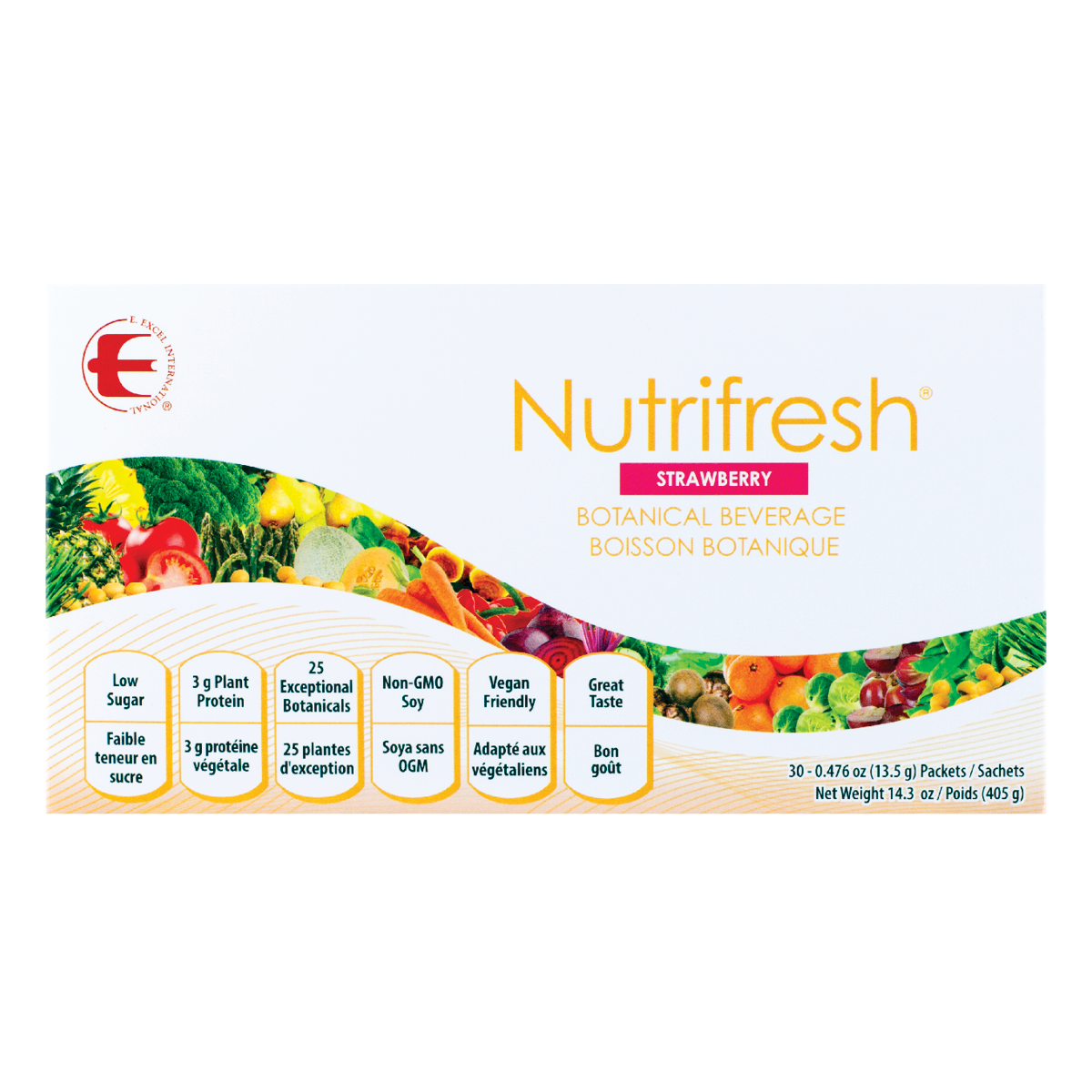 Nutrifresh à la Fraise – Smoothie Lyophilisé aux 25 Super-Aliments