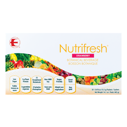 Nutrifresh à la Fraise – Smoothie Lyophilisé aux 25 Super-Aliments